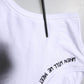 Dolce & Gabbana White Cotton Sleeveless Printed Tank T-shirt