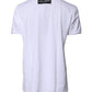 Dolce & Gabbana White Printed Cotton Round Neck Top T-shirt