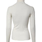 Dolce & Gabbana Cream Long Sleeves Turtleneck Slim Sweater