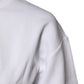Dolce & Gabbana White Cotton Blend 3/4 Sleeves Blouse Top