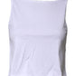 Dolce & Gabbana White Cotton Sleeveless Round Neck Tank Top