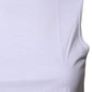 Dolce & Gabbana White Cotton Sleeveless Round Neck Tank Top