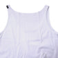 Dolce & Gabbana White Cotton Sleeveless Round Neck Tank Top