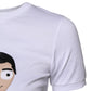 Dolce & Gabbana White #DGFAMILY Embroidery Cotton T-shirt