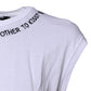 Dolce & Gabbana White Cotton Sleeveless Printed Tank T-shirt