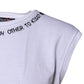 Dolce & Gabbana White Cotton Sleeveless Printed Tank T-shirt