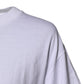 Dolce & Gabbana White Printed Round Neck Top Cotton T-shirt