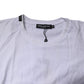 Dolce & Gabbana White Short Sleeves Round Neck Top T-shirt