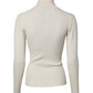 Dolce & Gabbana Cream Long Sleeves Turtleneck Slim Sweater