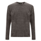 Corneliani Gray Wool T-Shirt Mens T-Shirt