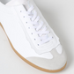 Maison Margiela Low Featherlight Leather And Suede Sneakers