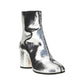 Margiela Gray Calf Leather Bos Taurus Ankle Boots