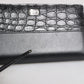 Dolce & Gabbana Black Leather Logo Plaque Zip Around Continental Wallet