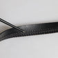 Dolce & Gabbana Black Leather Silver Tone Metal Buckle Belt