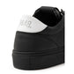 P448 Black Leather Athletic Sneakers