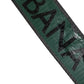 Dolce & Gabbana Green Black Classic Metal Logo Buckle Belt