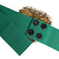 Dolce & Gabbana Green Stretch Wide Waist Heart Embellished Belt
