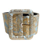 Dolce & Gabbana Multicolor Floral Jacquard Wide Waist Belt