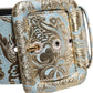 Dolce & Gabbana Multicolor Floral Jacquard Wide Waist Belt