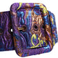 Dolce & Gabbana Multicolor Floral Jacquard Lurex Wide Waist Buckle Belt