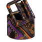 Dolce & Gabbana Multicolor Floral Jacquard Lurex Wide Waist Buckle Belt
