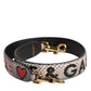 Dolce & Gabbana Multicolor DG AMORE Patch Bag Shoulder Strap