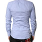 Dolce & Gabbana Light Blue Cotton SICILIA Dress Formal Shirt