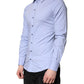 Dolce & Gabbana Light Blue Cotton SICILIA Dress Formal Shirt