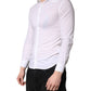Daniele Alessandrini White Cotton Dress Formal Shirt