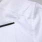 Dolce & Gabbana White Cotton Stretch GOLD Dress Formal Shirt