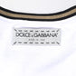Dolce & Gabbana White Graphic Print Cotton Crew Neck T-shirt