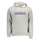 Napapijri Gray Cotton Men Sweater Mens Sweater