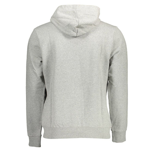 Napapijri Gray Cotton Men Sweater Mens Sweater