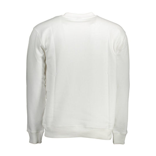 North Sails White Cotton Men Sweater Mens Sweater