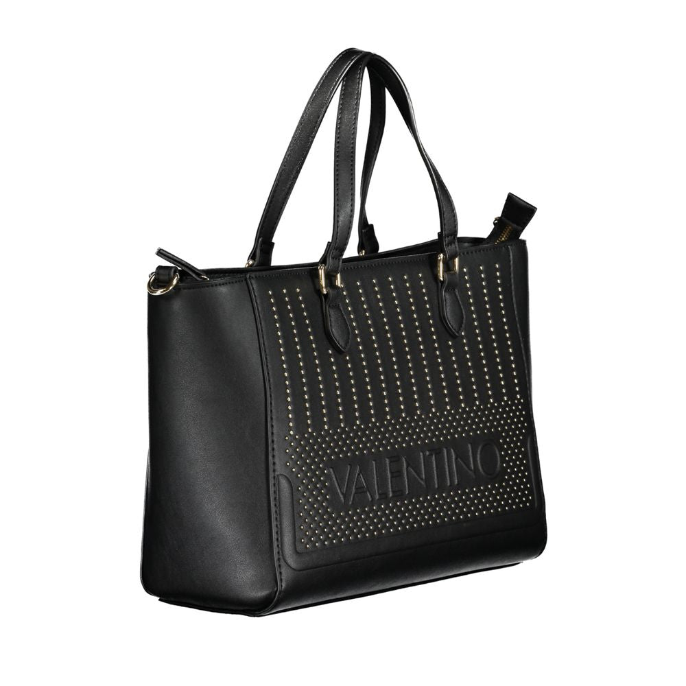 Mario Valentino Black Polyethylene Handbag
