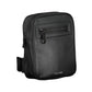 Calvin Klein Sleek Black Shoulder Bag with Contrasting Details Mens Shoulder Bag