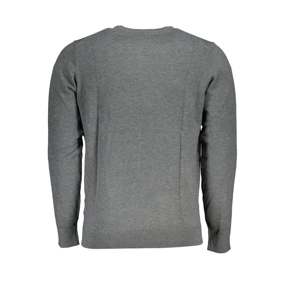 Norway 1963 Gray Fabric Sweater Mens Sweater