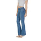 Liu Jo Light Blue Cotton Bootcut Jeans
