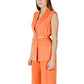 Liu Jo Orange Lyocell Vest