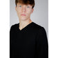 Liu Jo Black Wool Sweatshirt Mens Sweater
