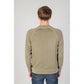 Liu Jo Green Cotton Sweatshirt Mens Sweater