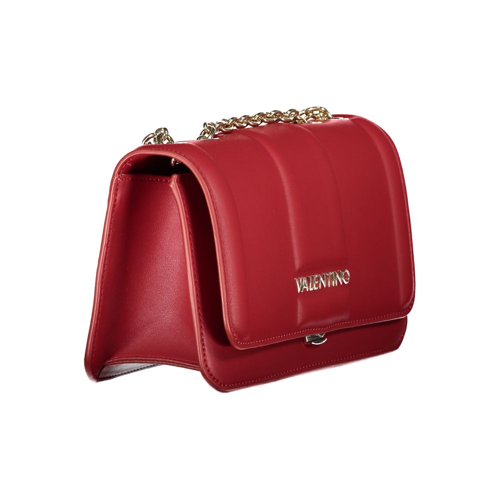 Mario Valentino Red Polyethylene Handbag