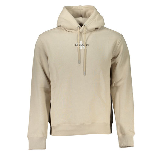 Calvin Klein Beige Cotton Men Sweater Mens Sweater
