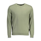 Napapijri Green Wool Men Sweater Mens Sweater