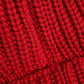 Dolce & Gabbana Red Solid Wool Knitted Winter Beanie Hat