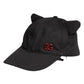 Dolce & Gabbana Black Cotton Logo Patch 6 Panels Baseball Cap