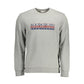 Napapijri Gray Cotton Men Sweater Mens Sweater