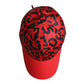 Dolce & Gabbana Red Cotton 6 Panels Women Baseball Cap