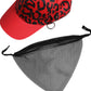 Dolce & Gabbana Red Cotton 6 Panels Women Baseball Cap