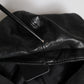 Dolce & Gabbana Black Calf Newsboy Capello Cabbie Hat